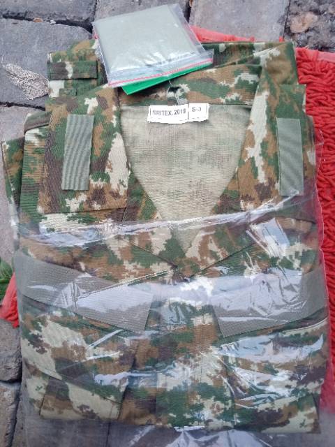 ORI, baju PDL KOSTRAD jatah TNI AD ( 1 stell= baju+celana )