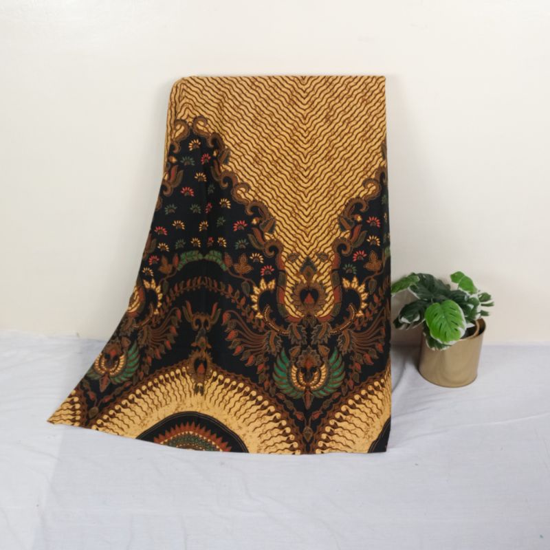 Bahan Batik Printing Kombinasi Colet - Naira Batik