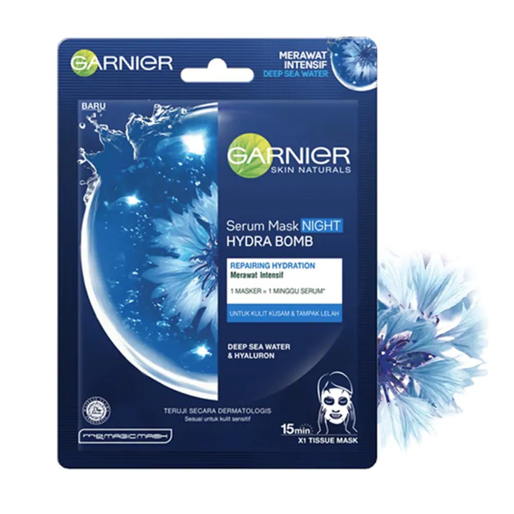 GARNIER SERUM MASK HYDRA BOMB