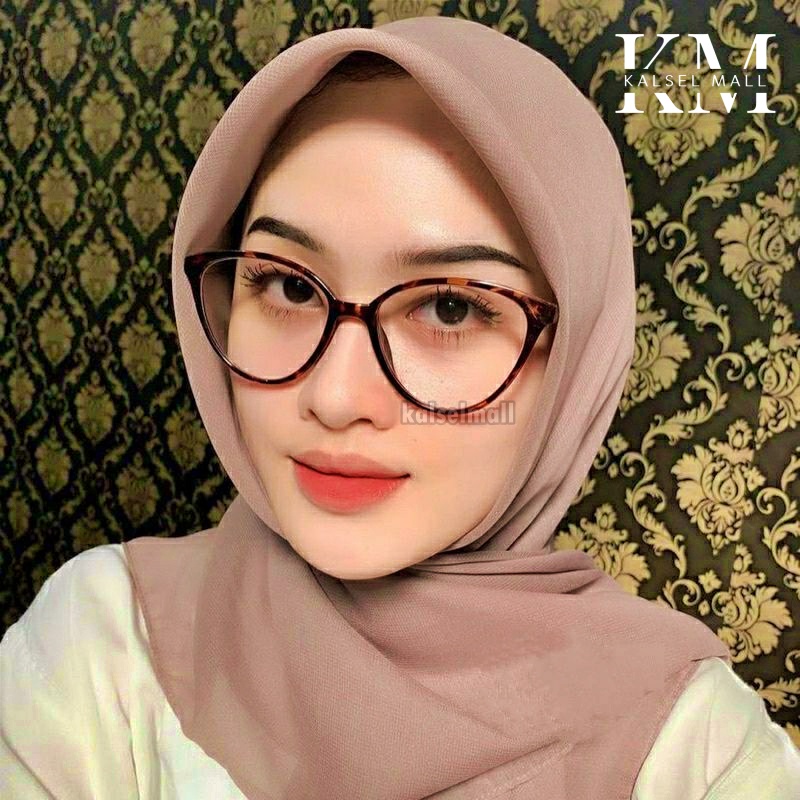 COD Kacamata Frame Anti Radiasi Metal Gaya Cat Eye Horn Untuk Wanita Model Kuping Kucing Model Artis Kaca Mata Retro Vintage Antiradiasi Keren Oval Bulat Kotak Lonjong Metal Cewek Cowok Viral Kekinian Anti Radiasi Baca Layar HP Laptop Komputer KCP25