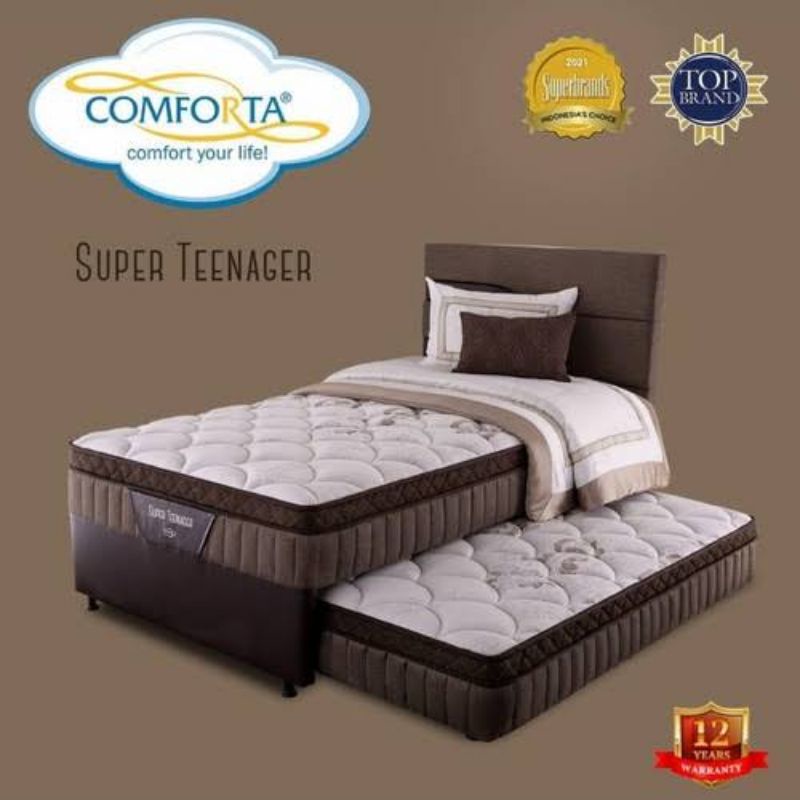 Springbed Comforta Super Teenager Twin 2in1 120x200 (PS20)