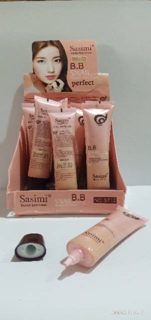 B.B SNAIL WHITENING BLEMISH BALM CREAM SASIMI