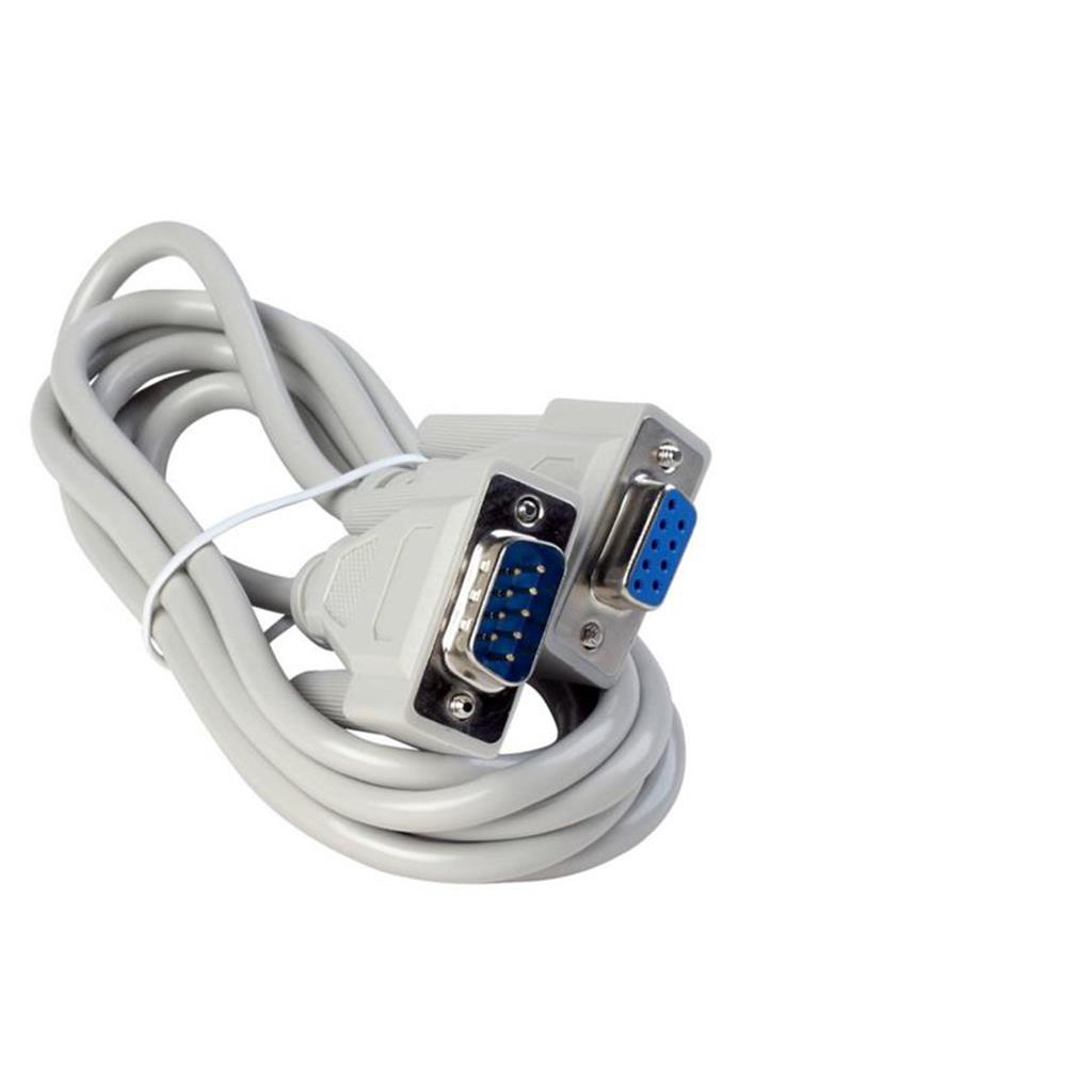 Cable Serial com DB9 Db-9 Male Female 1.5m - Kabel Rs232 Rs-232 extension 1.5 Meter