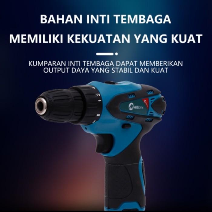 Mailtank SH191 Mesin Bor Baterai Cordless Drill 12V Mailtank