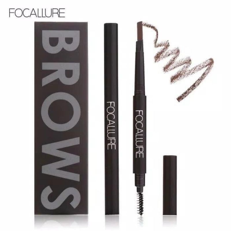 COD- FOCALLURE EYEBROW PENCIL WATERPROOF LONG LASTING PENSIL ALIS