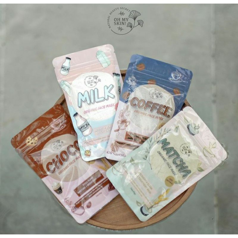 masker organik oh my skin / masker oh my skin / masker wajah