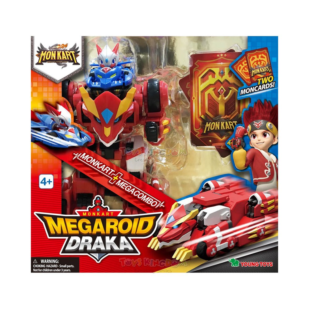 MONKART MEGAROID DRAKA FIGUR