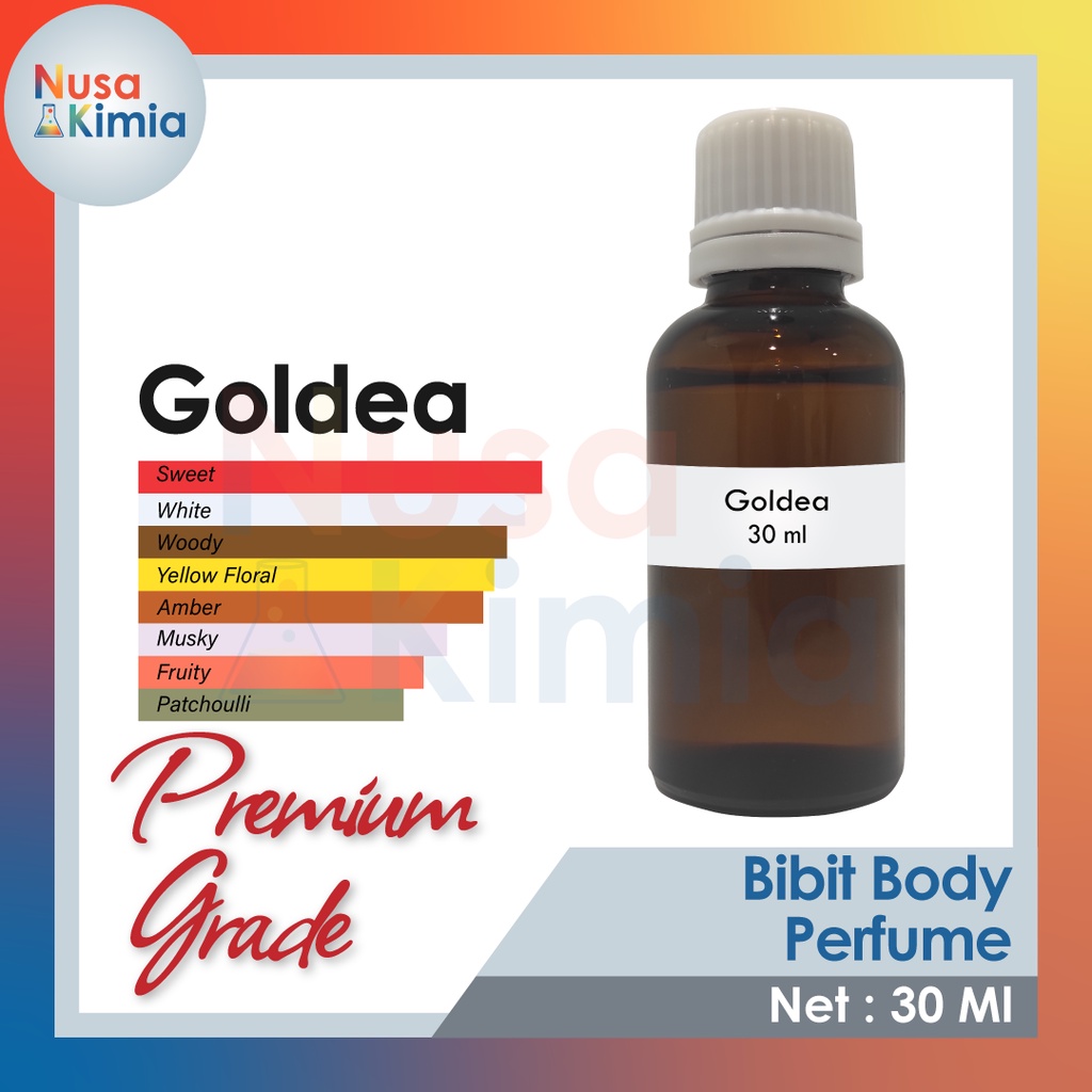 Bibit Minyak Wangi Refill Goldea Premium Grade