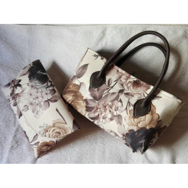 Tas Jinjing motif bunga