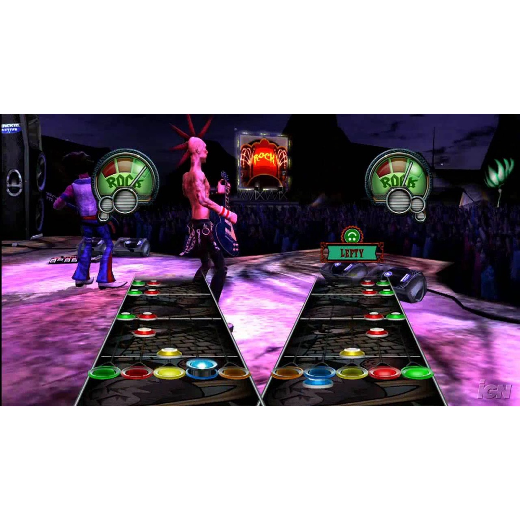 Kaset PS 2 Guitar Hero III: Legends of Rock - Gitar Hero PS 2