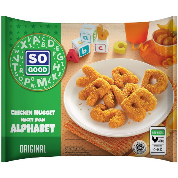 

So Good Chi Alphabet 400 G