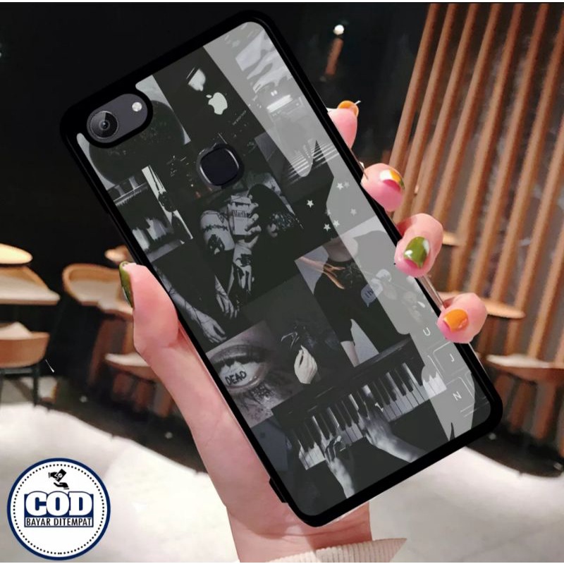 SHOWCASE CASE VIVO V7/V7 PLUS DESIGN AESTHETIC BLACK SERIES