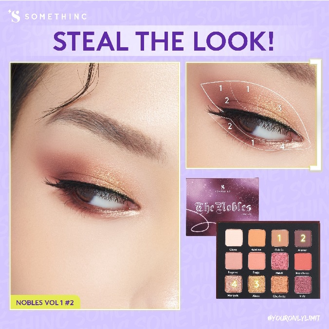 SOMETHINC THE NOBLES EYESHADOW PALLETE