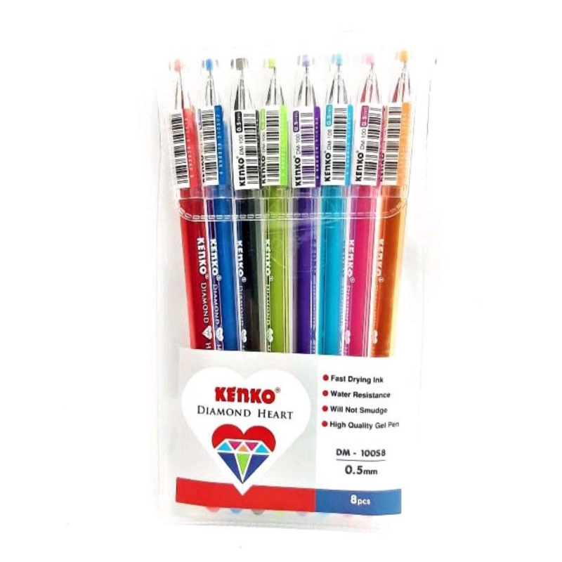 

Kenko Pulpen gel Diamond (1 pack) Bagus Murah Original