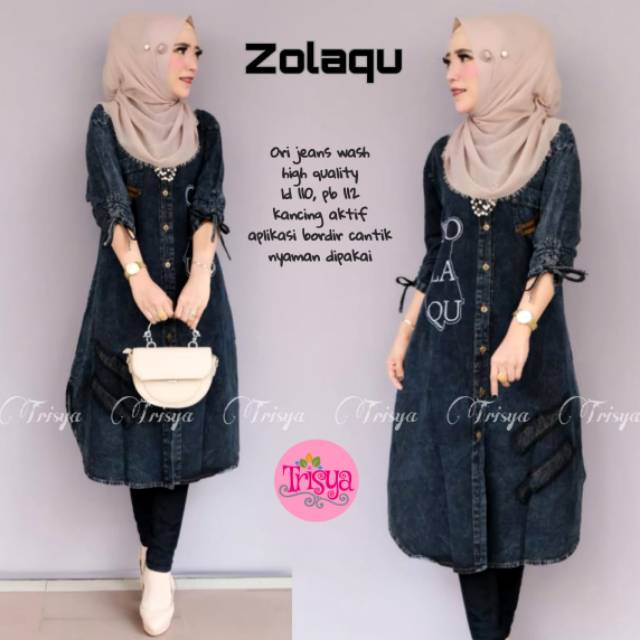 ZOLAQU tunik jeans levis