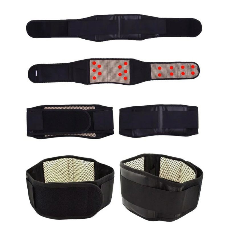 Alat Terapi Pinggang Sabuk Lumbar Belt Heating Magnetic Low Back Pain