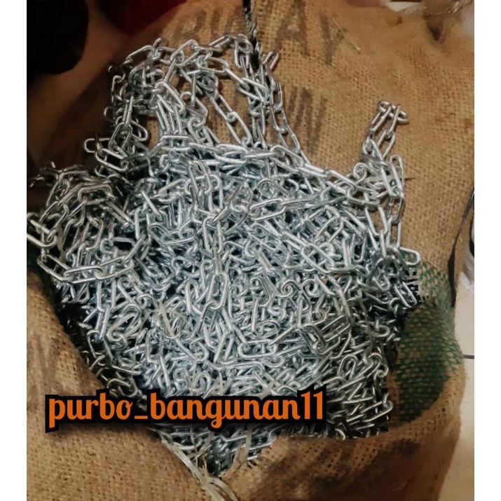 Rantai Kecil Rantai Tabung Gas 1/8 LPJ Hijau Biru