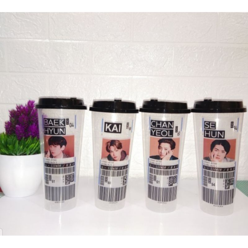 Reusable Cup Exo Member Barcode
