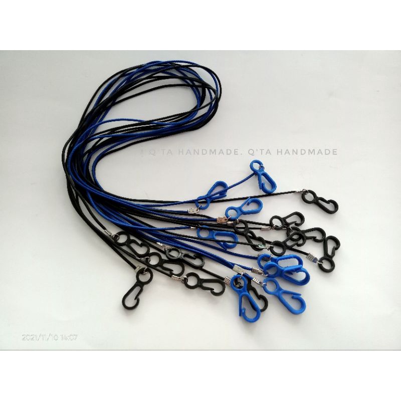 TALI MASKER COWOK | KALUNG MASKER HITAM | TALI MASKER