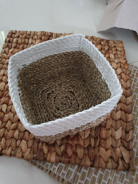 Mini Box Natural White Set Isi 3