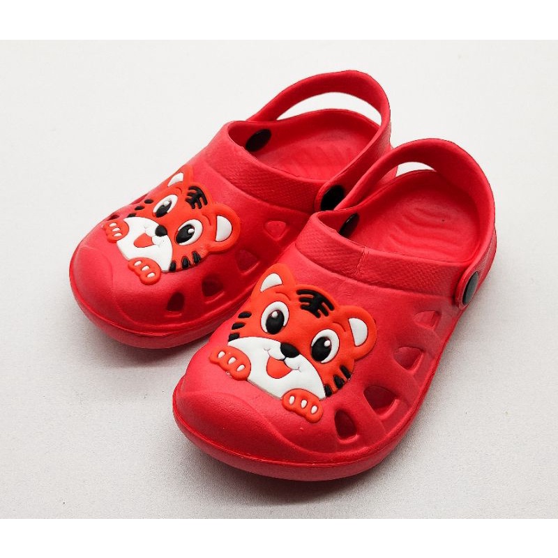 DULUX - SANDAL DULUX 008E MOTIF MACAN / SANDAL BAIM ANAK MODEL TALI BELAKANG TERLARIS /  SANDAL BAIM ANAK-ANAK / SANDAL BAIM TERMURAH / FASHIION ANAK-ANAK / SANDAL ANAK LAKI-LAKI MOTIF MACAN / SANDAL BAIM MACAN ANAK SIZE 21-26 TERBARU