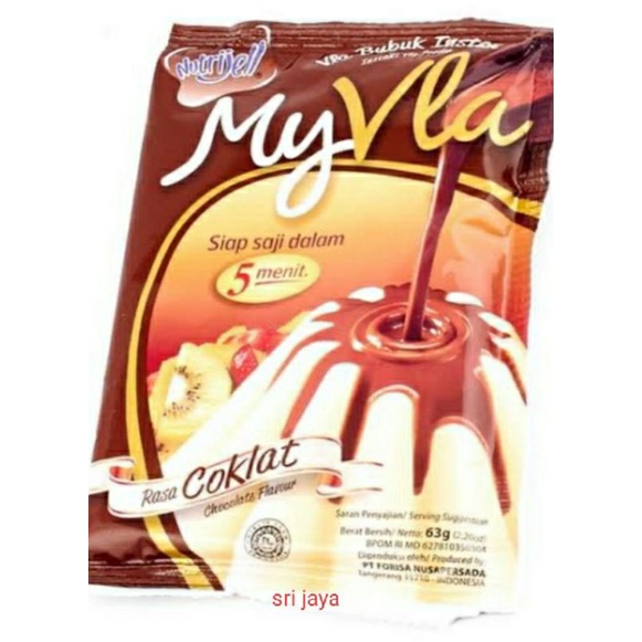 

My Vla Saos Puding kemasan 63gram