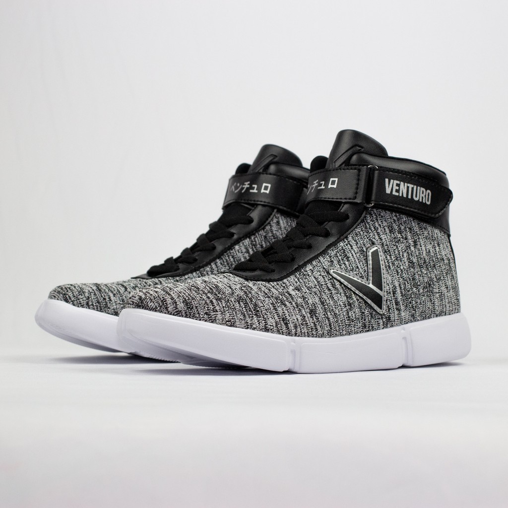 Sepatu Sneakers Basket Venturo Eagle Fly 1 Black White