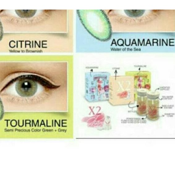 ☊ X2 GLAM SOFTLENS / EXOTICON - TOURMALINE ♤