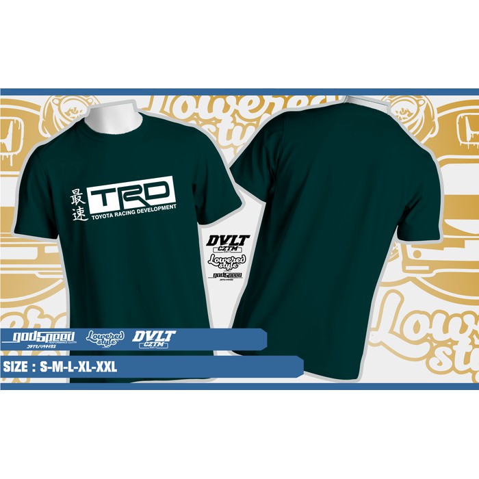 Kaos/T-shirt Mobil TRD Toyota Racing Development 2017  -MD Cloth