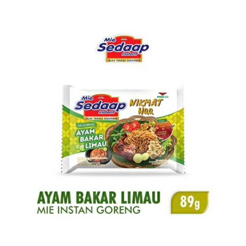 

[Kalimantan] Mi SEDAAP Instan Mie Goreng Ayam Bakar Limau