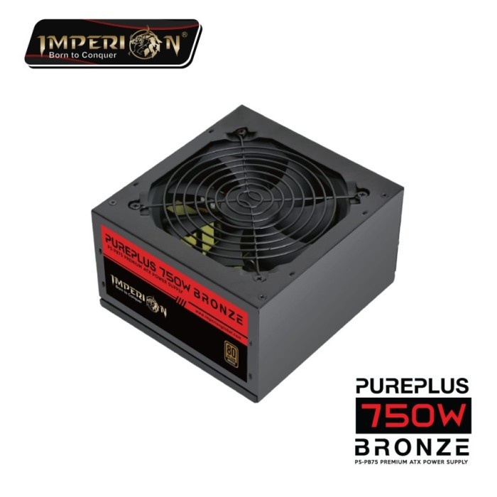 PSU IMPERION PUREPLUS 750 WATT /POWER SUPPLY PURE PLUS BRONZE 750 WATT