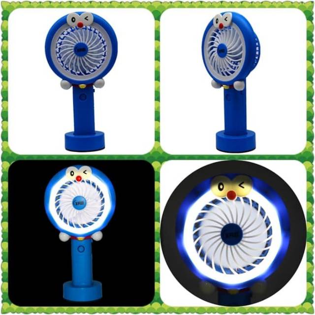 Kipas Angin Tangan Stand Portable Karakter ( Standing Mini Fan)