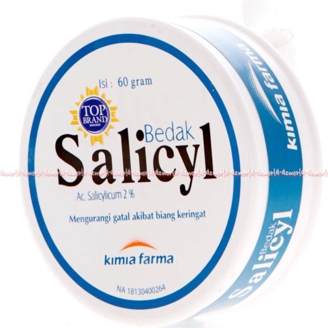 Bedak Salicyl KF 60gr salicil Bedak Antiseptic Biang Kering Salicyl bulat 60 gram Powder Powders