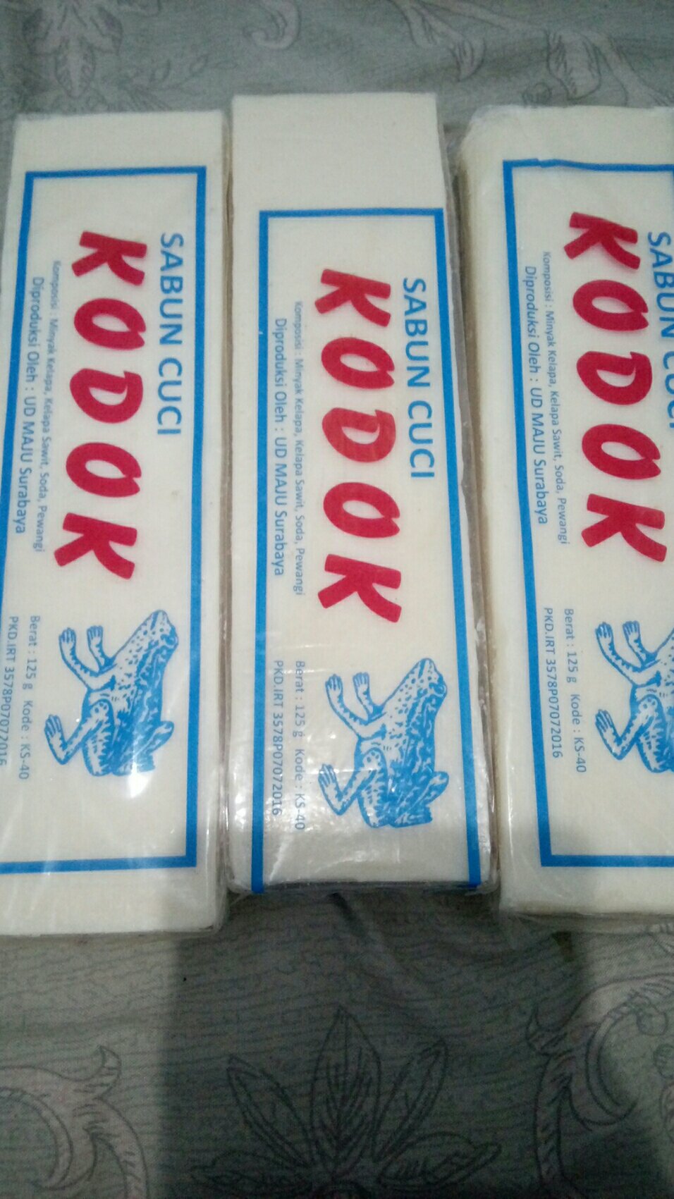 Sabun Cap Kodok Asli Malang 125 Gr