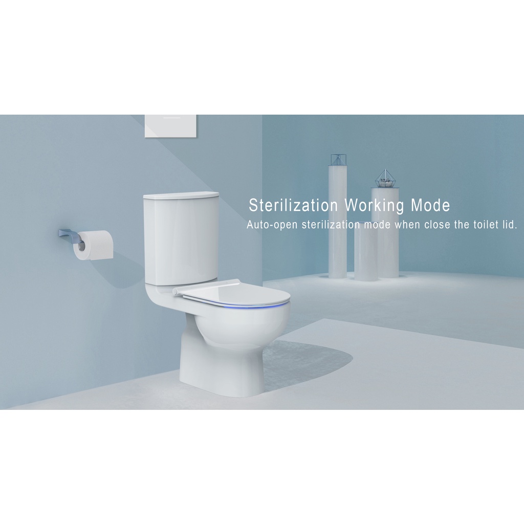 Lampu UVC Sterilizer Smart Toilet UV Lamp Sterilizing Deodorizing Device UVC