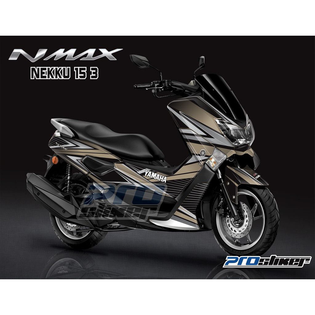 Decal Striping NMAX Variasi NEKKU Grafis Full Body Cutting Sticker Prostiker
