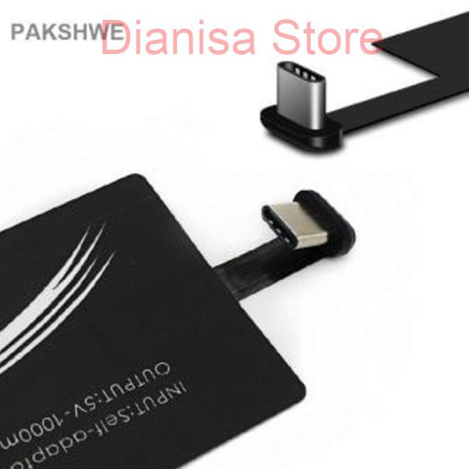 Qi Wireless Charging Receiver USB Type-C for Smartphone