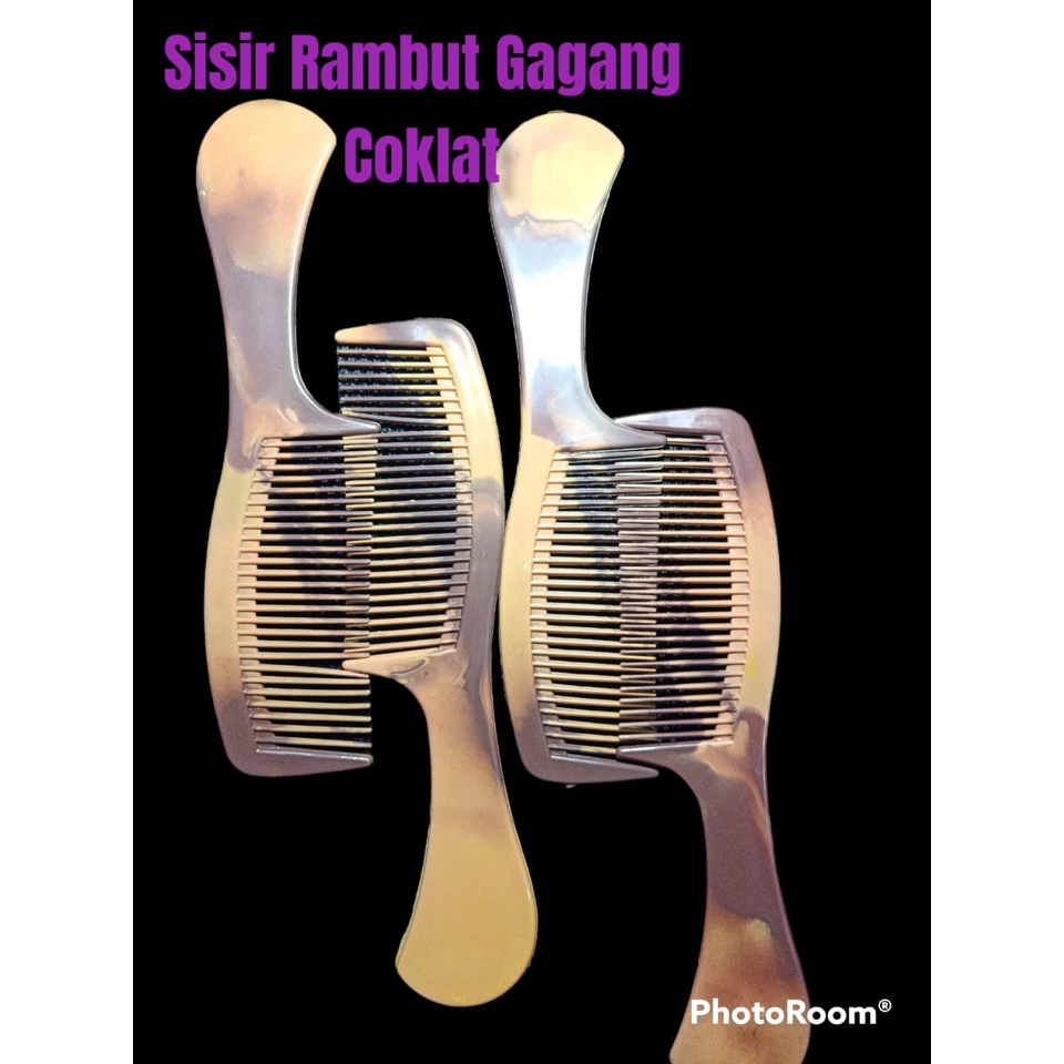 Hot item Sisir Rambut GAGANG COKLAT Ukuran Besar