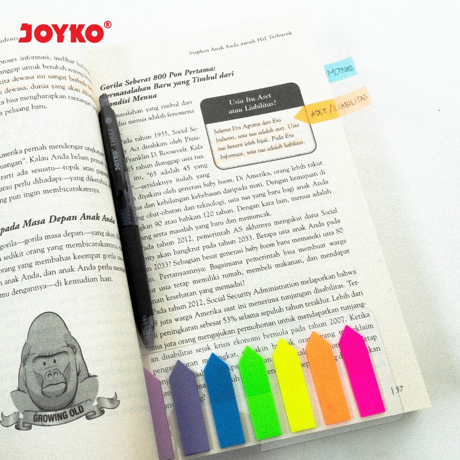 Index &amp; Mark / Penanda / Pembatas Joyko IM-31 / Plastik