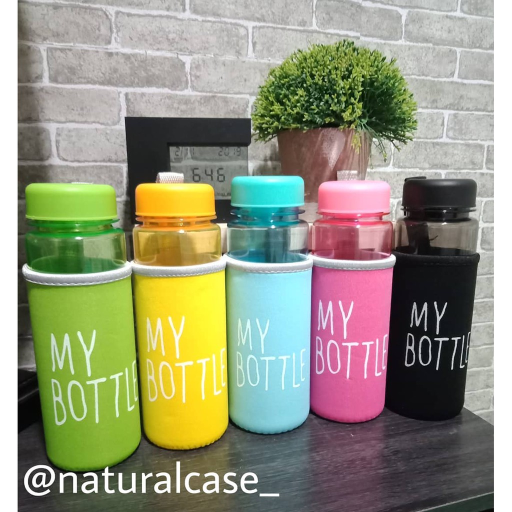 Murah My Bottle Warna Bening Full Pouch Busa 500ml