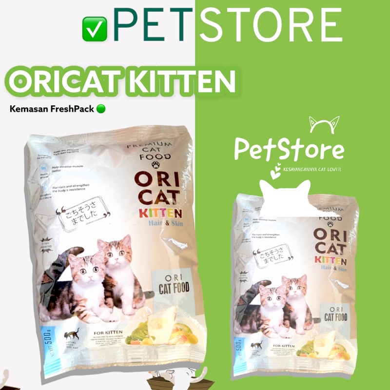 Ori Cat Kitten freshpack Baim Wong oricat kitten setara cat choize kitten