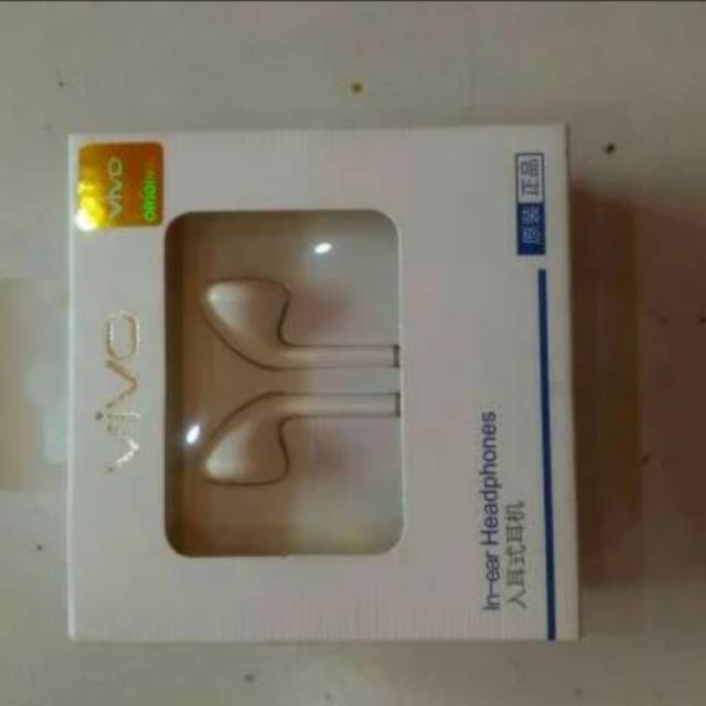 HANSFREE HEADSET EARPHONE OPPO VIVO ORIGINAL