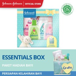 Johnson's Baby-Paket Baby essentials Gift set 2979 free tas serba guna/box