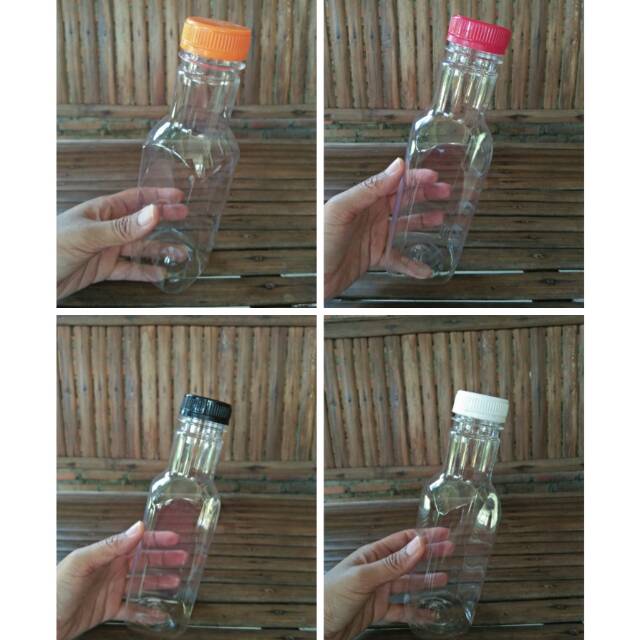 Hemat !! Isi 50 Botol SQL 500 ml/plastik pet/kekinian/susu/kopi/madu/sirup/rempah/infused