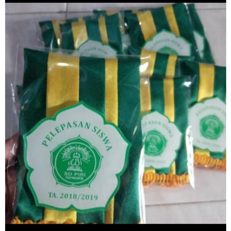 samir wisuda /slempang wisuda bordir/slempang wisuda satin/slempang wisuda bludru