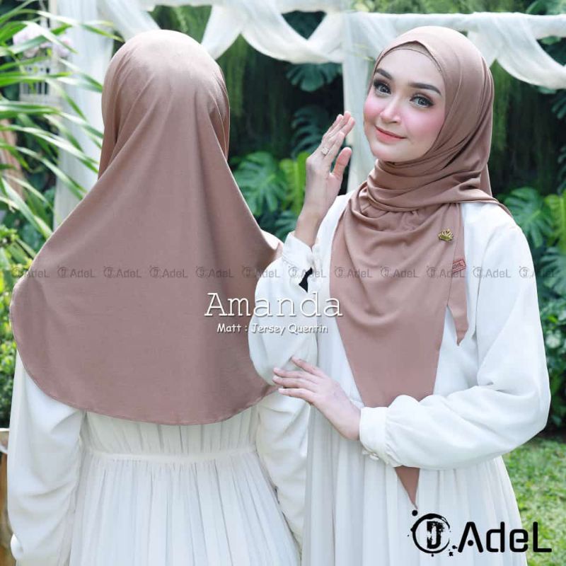 Jilbab Segitiga Instan Amanda Ori Adel Hijab