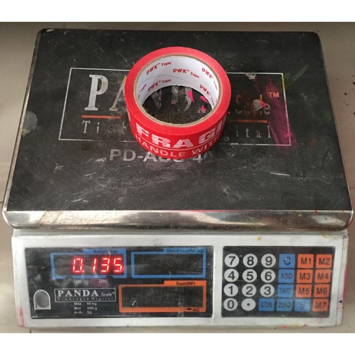 

Produk Lakban Fragile Merah Merk Dwk 50 Y X 48 Mm (Lakban Segel) Berkualitas