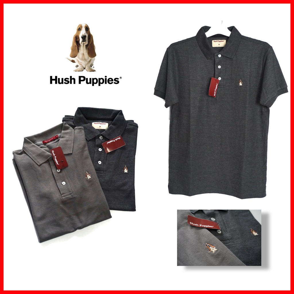 Hush Puppies Polo Shirt - Kaos Kerah pria