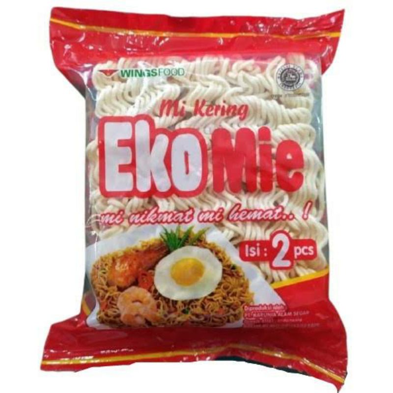 

Mie kering ekomie isi 2 keping