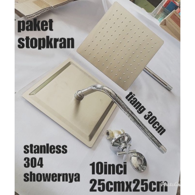 wall shower shower dinding paket stop kran shower mandi